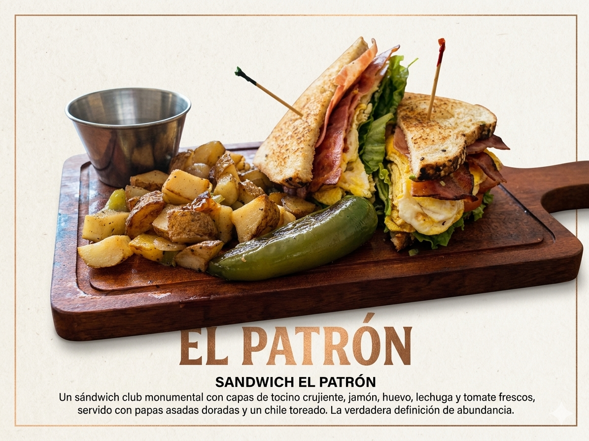 Sandwich El Patrón